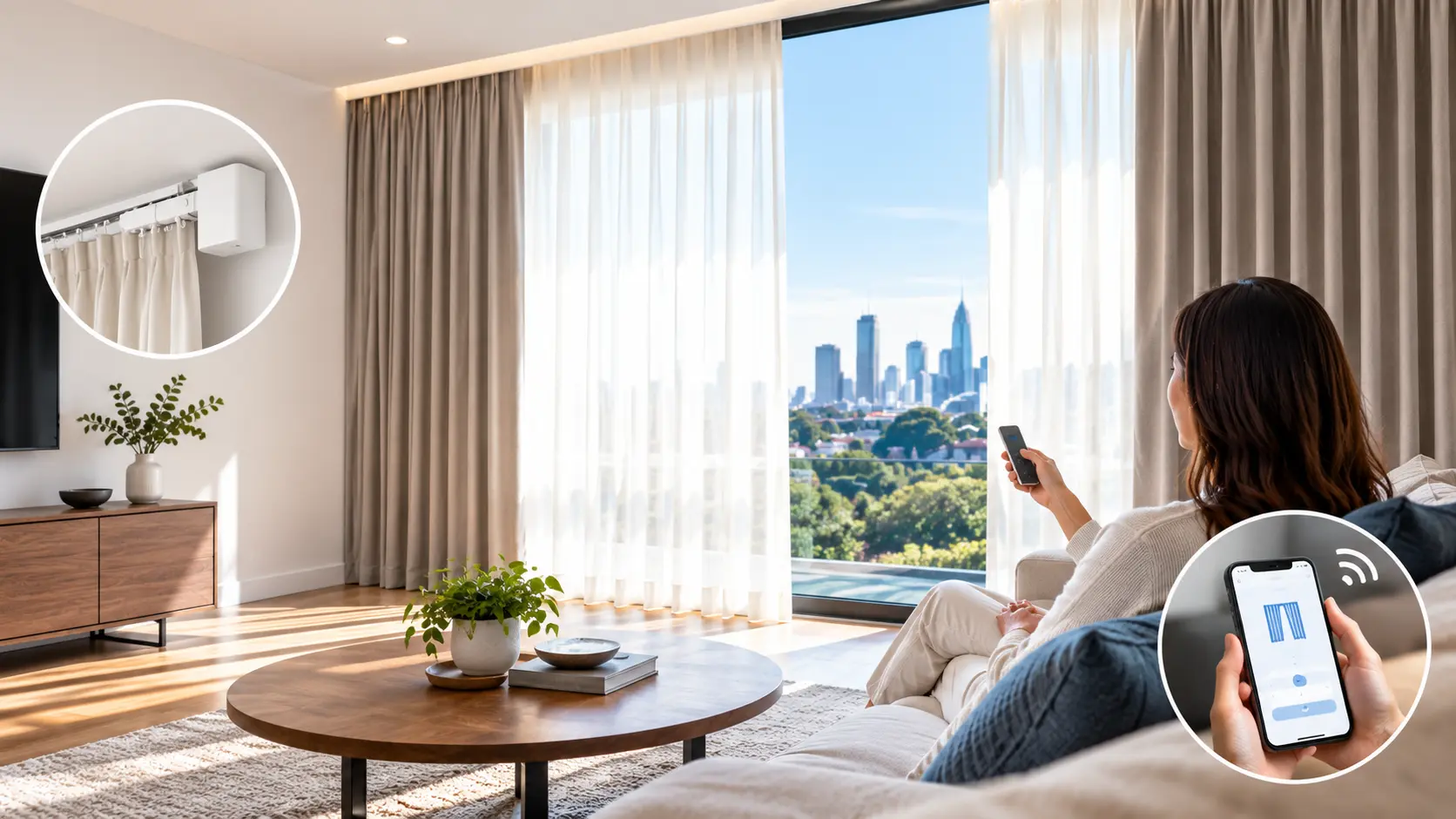 Motorised Curtains Melbourne