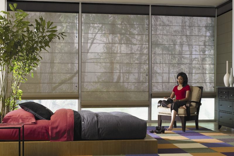 custom Roman blinds Melbourne